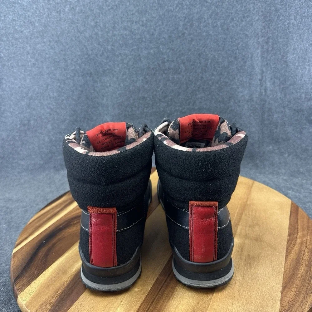 Pony X Rothco Black/Camo Trackitback Hi Boot Size 9.5 RARE SHOE‎